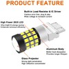 3157 BAY15D Strobe Flash Blinking Reverse Lights LED Bulbs with