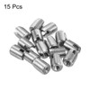 QUARKZMAN Self Tapping Thread Inserts, 15 Pieces Female Thread M2-0.4