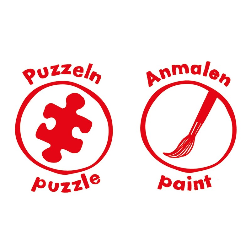 Marabu KiDS 3D Wooden Puzzle, Dinosaurs