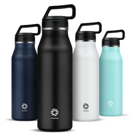 FJbottle Water Bottle, 1.2 Liter, Vacuum Insulated, Cold Insulated, Stainless Steel Bottle, Direct Drinking, Simple, Stylish, Lightweight, Thermos, Work Work, Trekking, Club Activities, Outdoor Work, Golf, Hot Yoga, Hydration, Cleaning Sponge Included, F