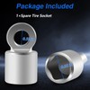 KPALAG Stainless Steel Spare Wheel Handle CNC Spare Tire Socket