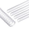 PATIKIL 14mm(9/16") Plastic Spiral Binding Coils, 20 Pcs Binding Spirals