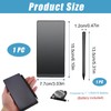 6.5" LCD Writing Tablet for Adults Reusable Digital Notepad with