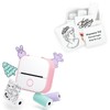 Memoqueen Mini Sticker Printer T02 Portable Thermal Printer, Instant Photo