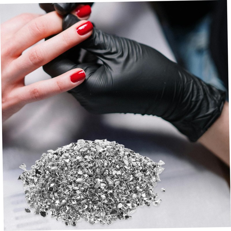 LALAFINA Gemstone Sprinkles Glitter Powder for Nails Bulk Jewellery Making