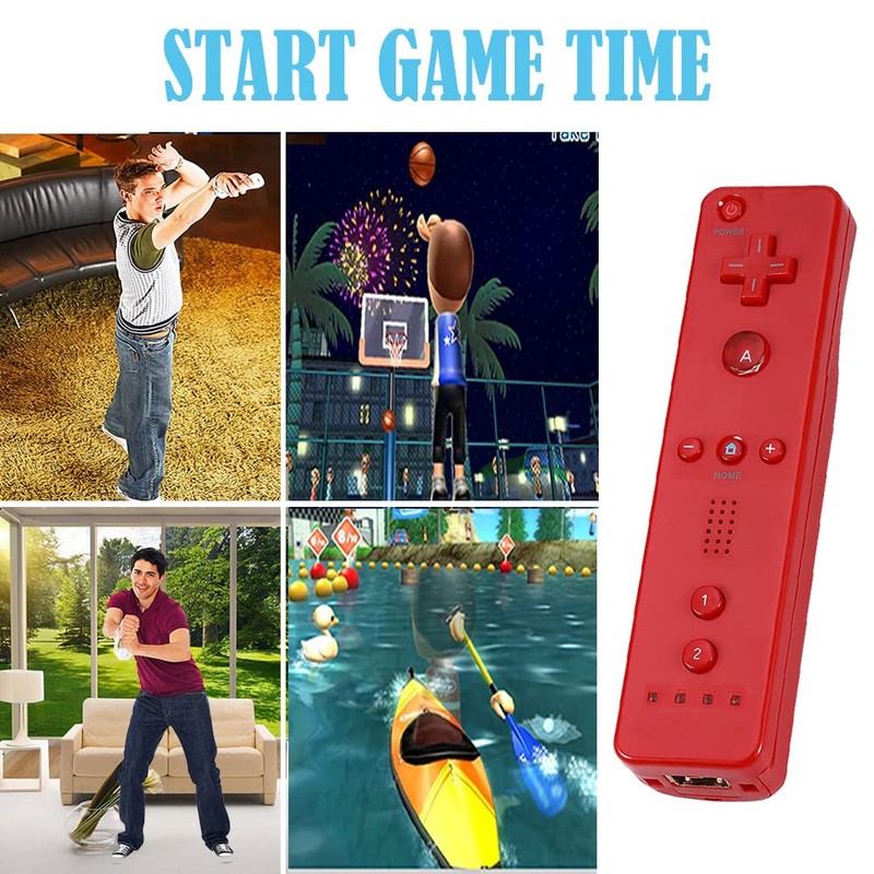 Wii Remote Controller, 2 Packs Upgrade Wii Wireless Controller Compatible