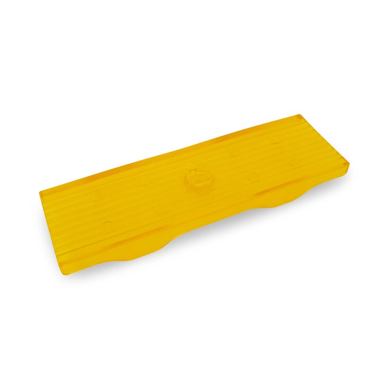 Knott Yellow PVC 3 inch Skid Pad for V-Bend Style