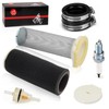 Air Filter Guide End Cap Kit Spark Plug Intake Manifold