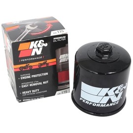 K&N KN-175 Filtro de Aceite para Motocicleta para Modelos Indian Seleccionados
