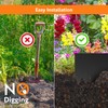 NexiPro Steel Landscape Edging 40" Lx6 H, 6pcs Metal Landscape