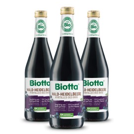 Biotta Blueberry Direkts.m.teaausz.+agave thicks. 500 ml