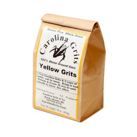 Carolina Grits Company Traditionally Stone Ground Yellow Grits, 4 Pack