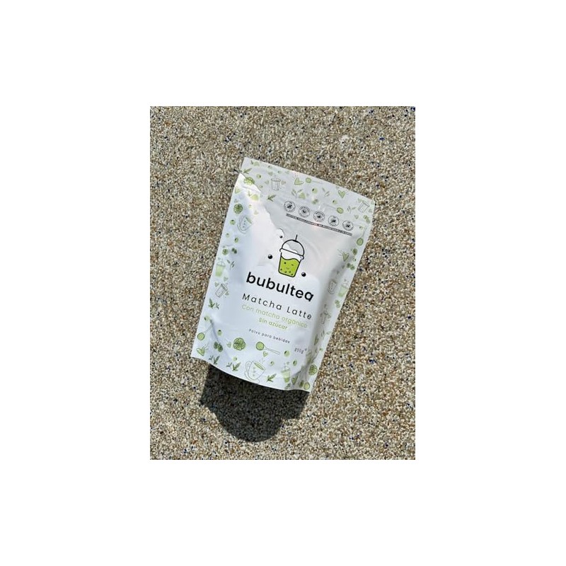 Matcha orgánico en polvo para bebidas, endulzado con Xilinat y