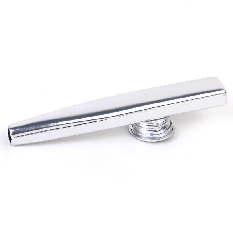【ノーブランド品】ナカノ サブマリンカズー 音楽玩具 音楽愛好 KAZOO メタルカズー (シルバー)