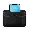 Car Side Pocket Organizer,PU Leather Car Pocket Seat Side Bag