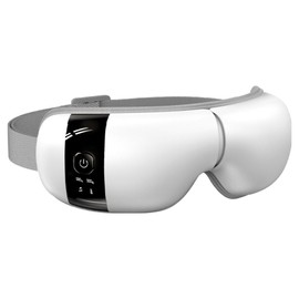 휴비딕 프리미엄 더블 쿠션 무선 온열 눈마사지기 Hubdic Premium Double Cushion Wireless Heated Eye Massager, 휴비딕 프리미엄 더블 쿠션 무선 온열 눈마사지기, 화이트, HEM-7