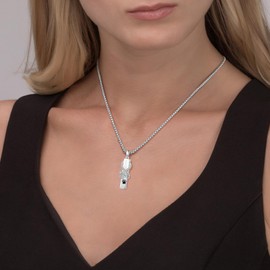 Pet Ashes Necklace Urn Necklaces for Men Women 925 Sterling Silver Paw Print Pendant for Pets Dog Cat Ashe Cremation Memorial Jewelry for Keepsake