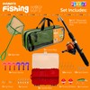 Play22 Fishing Pole For Kids - 32 Set Kids Fishing