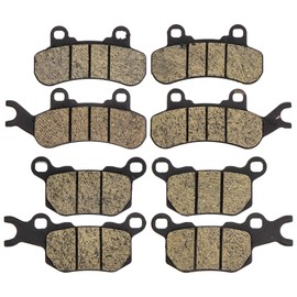 NICHE Brake Pad Kit for Can-Am Defender HD10 HD8 Max T 715900379 715900380 715900381 Front Rear Organic
