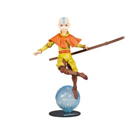 McFarlane Toys Avatar: The Last Airbender Aang Figura de acción de 7 Pulgadas con Accesorios