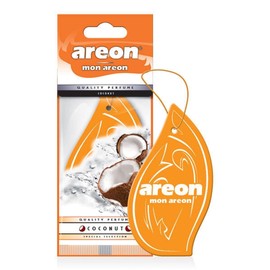 Areon Mon Car Air Freshener Coconut Hanging Orange Tropical Sweet Set Multi Pack of 24
