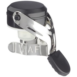 Supertappo universale in acciaio con leva e copertura in plastica.