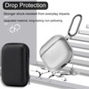 for AirPods 4th 2024 Generation Cover with Magnetic Anti-Lost Cord,