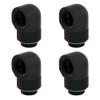 Tiardey 4 Pack G1/4" Male to Female Extender with 90