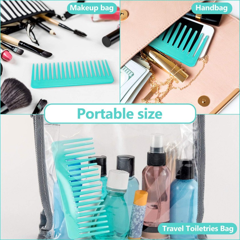 Patelai Wide Tooth Comb Large Hair Detangling Comb for Curly,