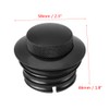 KIMISS Fuel Cap Black for Dyna Touring Softail