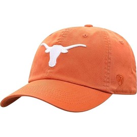 Texas Collegiate Adjustable Hats (US, Alpha, One Size, Texas Primary Logo)