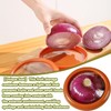 BPTZYLN 4 Pcs Stretch Fresh Trays，Stretch Fresh Onion Storage Vegetable