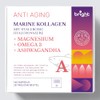 Kraftvolles Supplement aus Ashwagandha, Magnesium, Omega-3 und Meereskollagen – Umfassendes