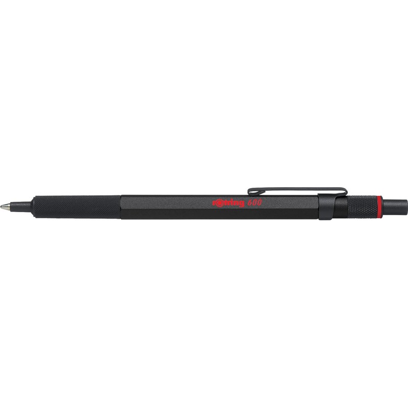 rOtring 600 Ballpoint Pen Set Medium Point Black Ink Black