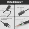 Magnetic Charging Cable Compatible with Lucyd Armor Smart Glasses Charger