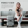 2 Pieces Luggage Fixing Straps, Adjustable Straps, Elastic Straps, Travel