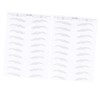 Baluue 6sheets Eyebrow Stickers of Hair-like Simulation for Women Easy