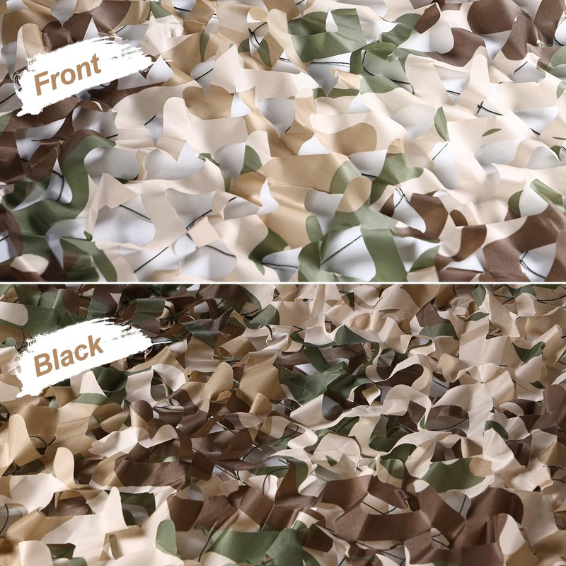 FullLit camo Netting Camouflage Netting Brown Camo-2 * 3