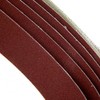 5 Pack Cloth Sanding Belts Sanding Paper Sanding Belts (100mm