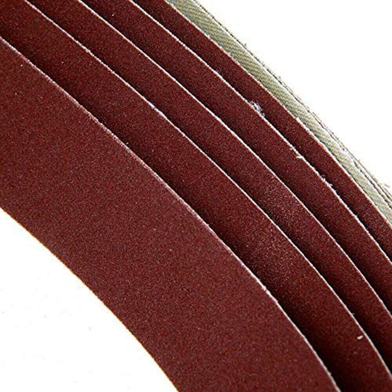 5 Pack Cloth Sanding Belts Sanding Paper Sanding Belts (100mm