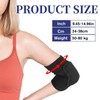 2 Pair Sport Elbow Pads, Volleyball Arm Brace Pads Elbow