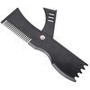 Beard Shaping Template, Rotated Comfortable Men's Goatee Beard Lineup Tool