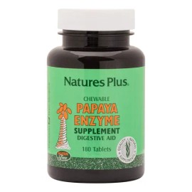 Naturesplus Enzimas De Papaya Con Papain 6 Mg Tabletas 180