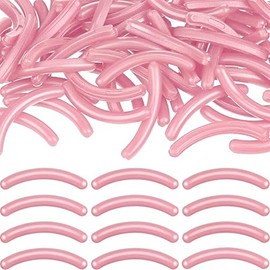 Lumbor37 30 Piezas Repuesto para Rizador de Pestañas, Rizador de Pestañas Almohadillas de Repuesto de Goma, Almohadillas de Recambio(Rosa)