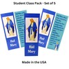 Hail Mary Bookmark Holy Cards Bundle with Prayer Student Class