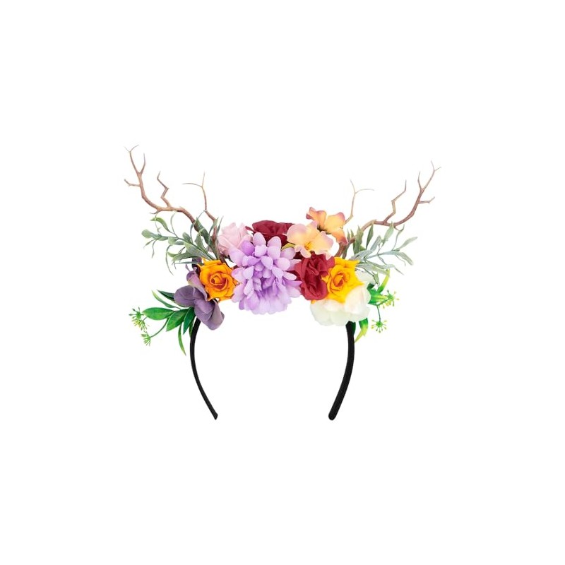 Boland 50031 - Headband Fantasy, Natural Goddess, Flower Wreath, Accessory