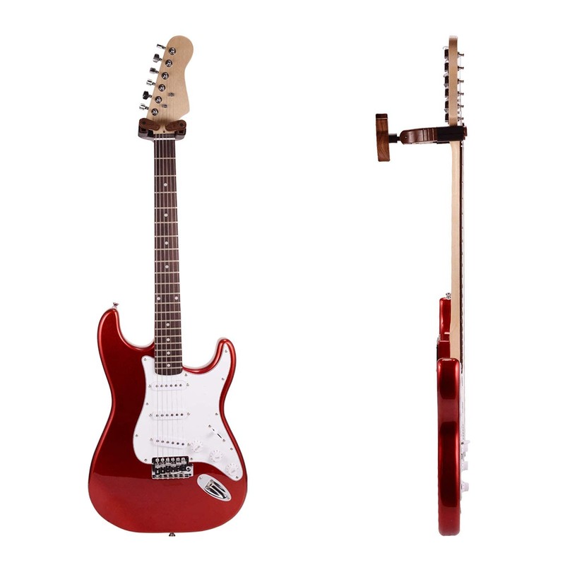 Guitar wall mount,Auto Lock Guitar Wall Hanger,2-pcs,Guitar Hanger,Wall Mount Hook,