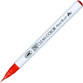Zig Clean Color Real Brush Marker Pen 020 Red
