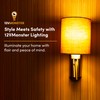 Fire Effect T6 T8 E12 LED Fire Candle Light Bulb
