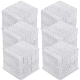 90 Pack Pumice Stones Bulk for Cleaning - White Pumice Scouring Pad, Pumice Stick Cleaner for Removing Toilet Bowl Ring, Bath, Household, Kitchen, Pool, 5.9 x 1.4 x 0.9 Inch